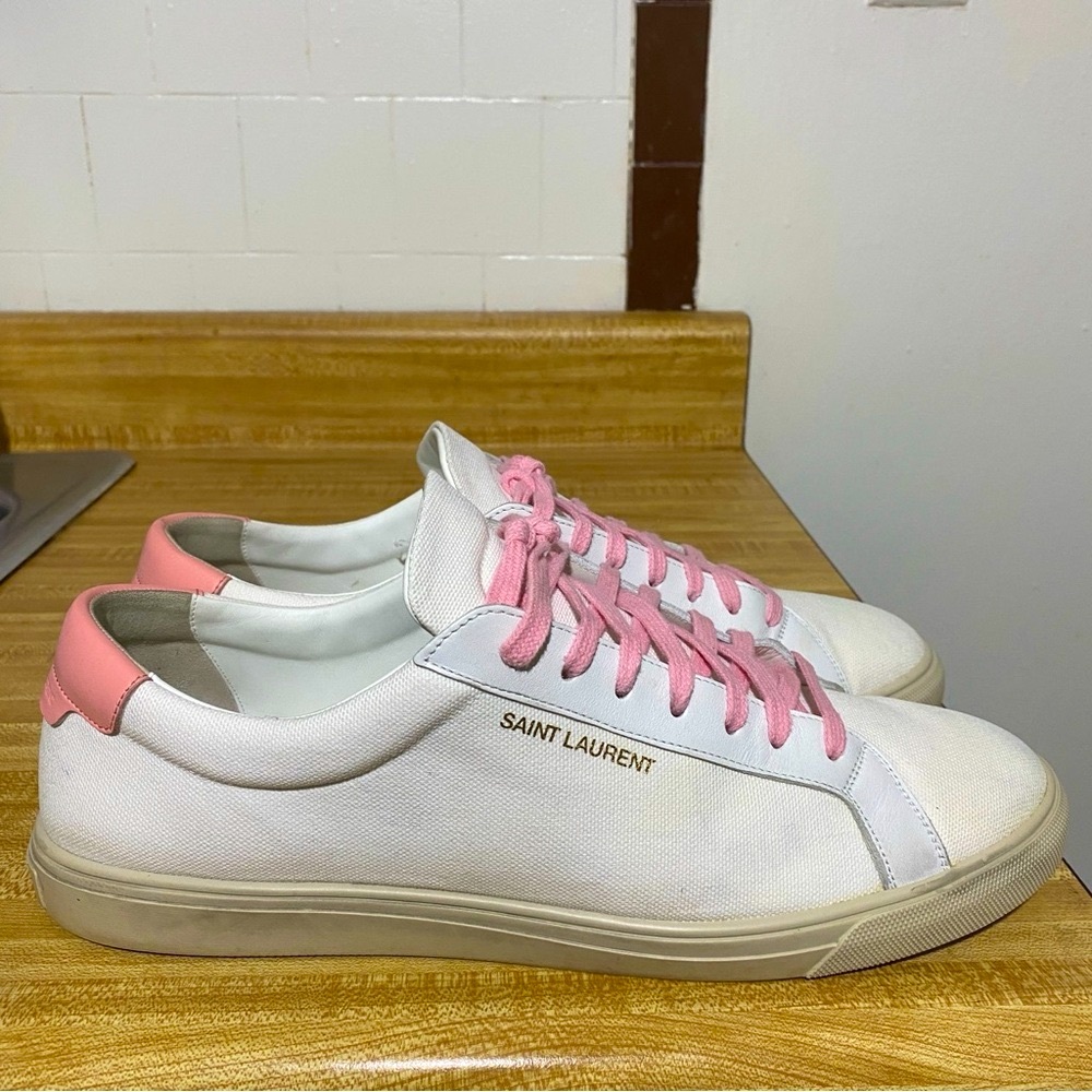 Saint Laurent Andy Low Men Sneaker Size 12.5/13 (46)
